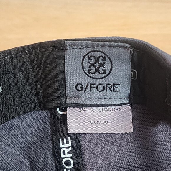 G/FORE Hat Cap Snap Back Mens Gray Skull Candy Cane Golf Santa Christmas - Picture 5 of 7